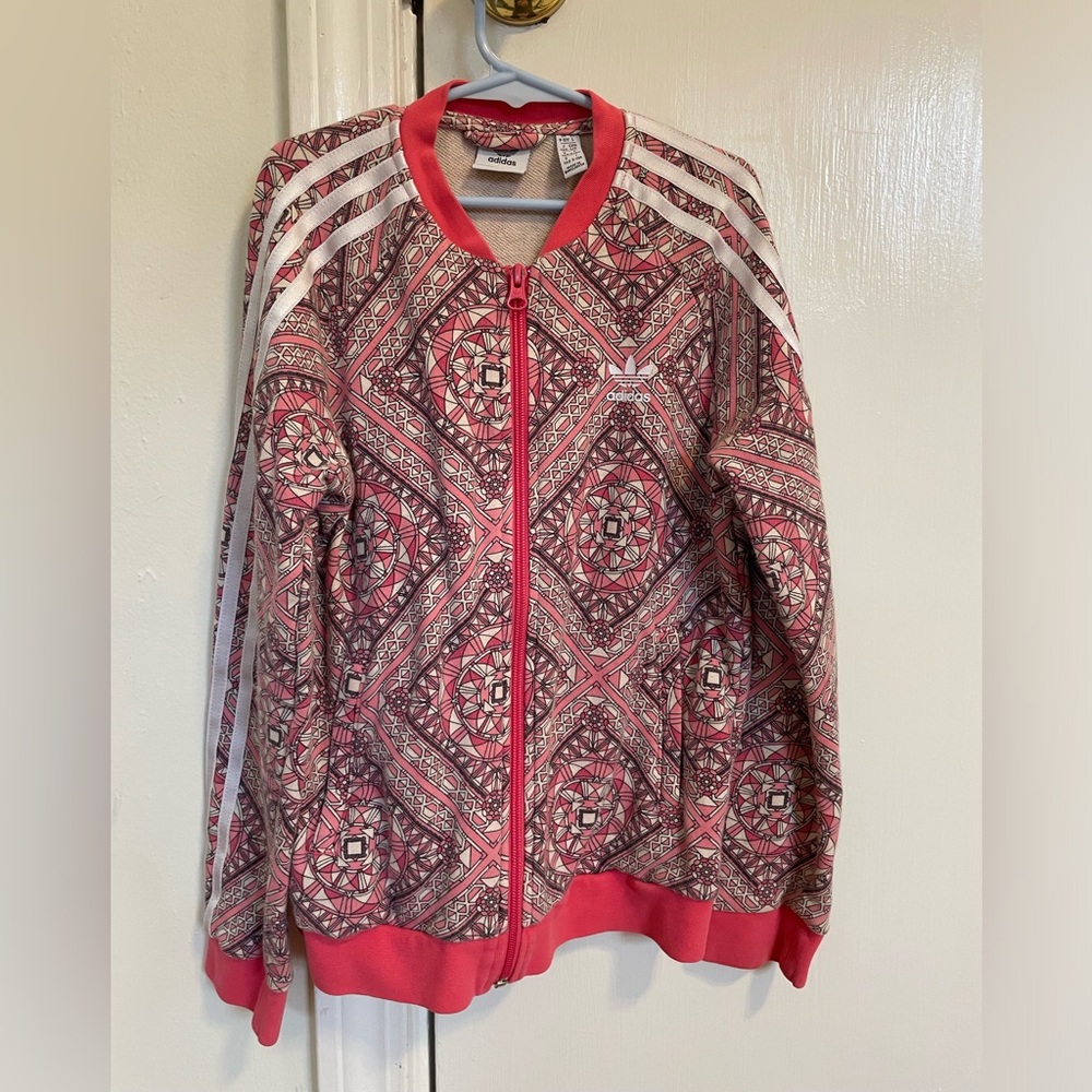 Adidas Superstar Stained Glass Track Jacket Girl’s Size Small